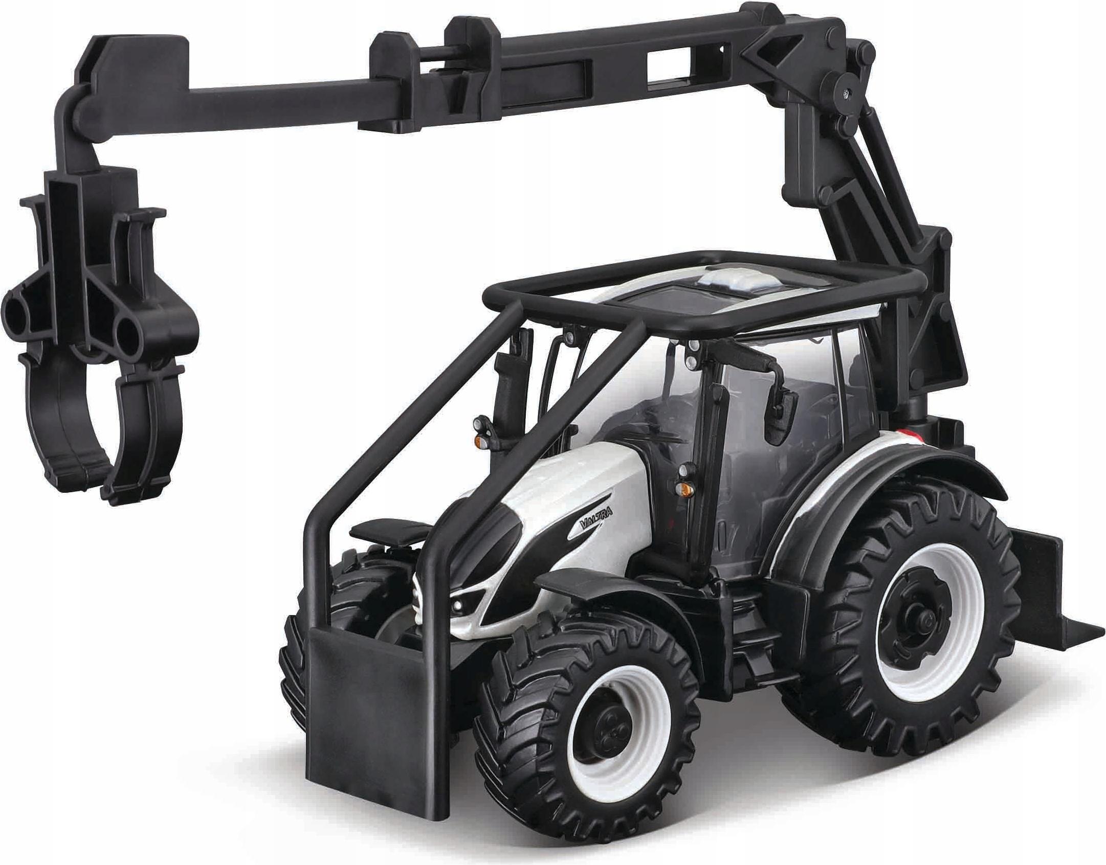 Bburago Farm Traktor 10 cm Valtra N174 – Forsttraktor