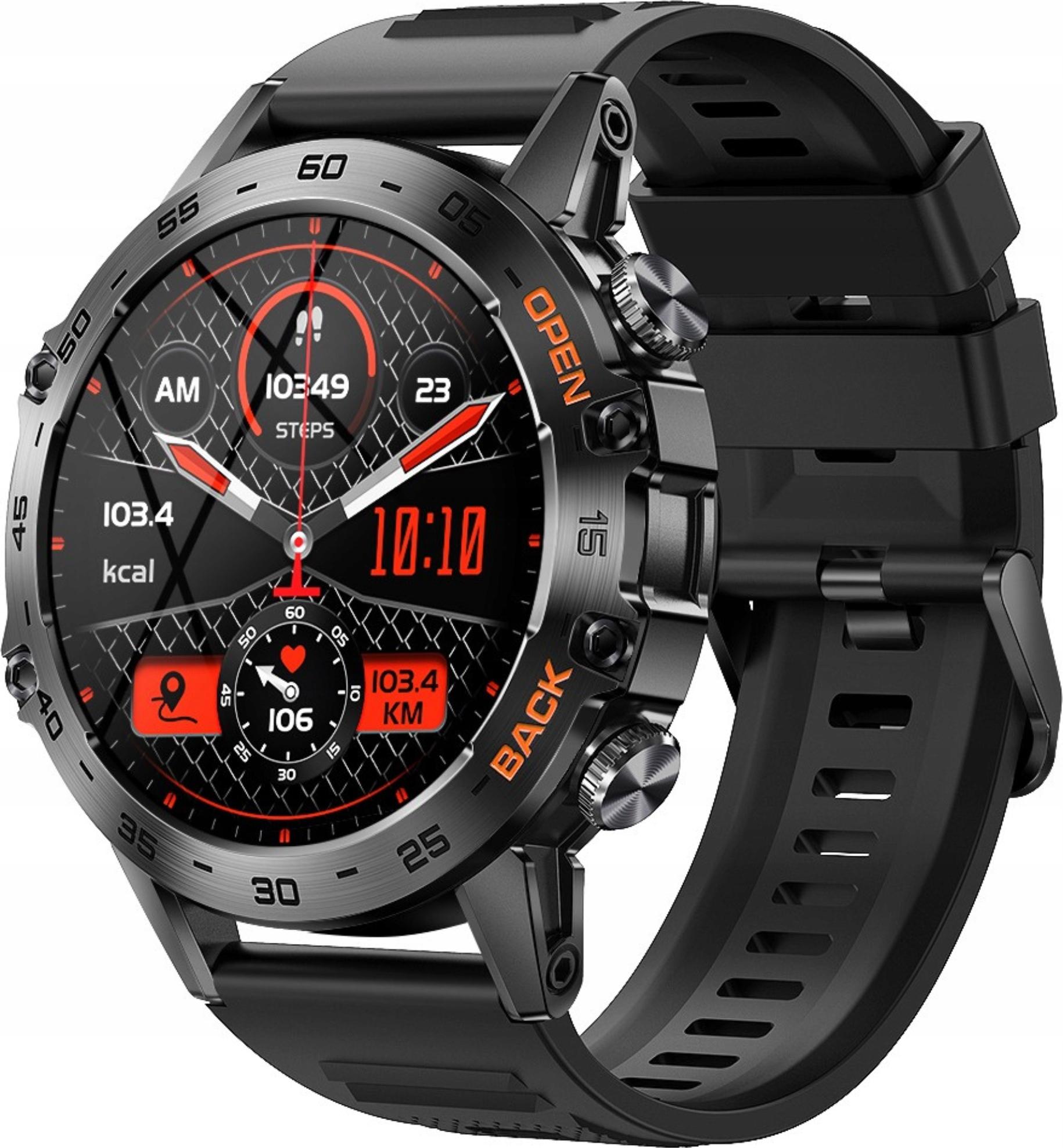 Smartwatch Herren Sportuhr Ntn K52 Menu Pl Wasserdicht
