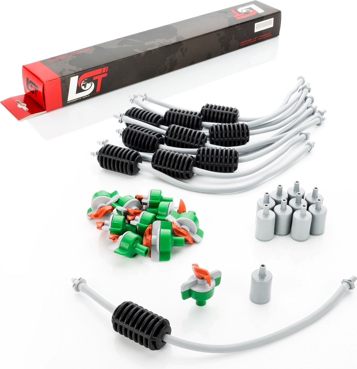 LST 10x Micro Sprinkler Düse Bewässerungssystem Gartenbewässerung Rasen Wasser 80L/h BE-0101 x10