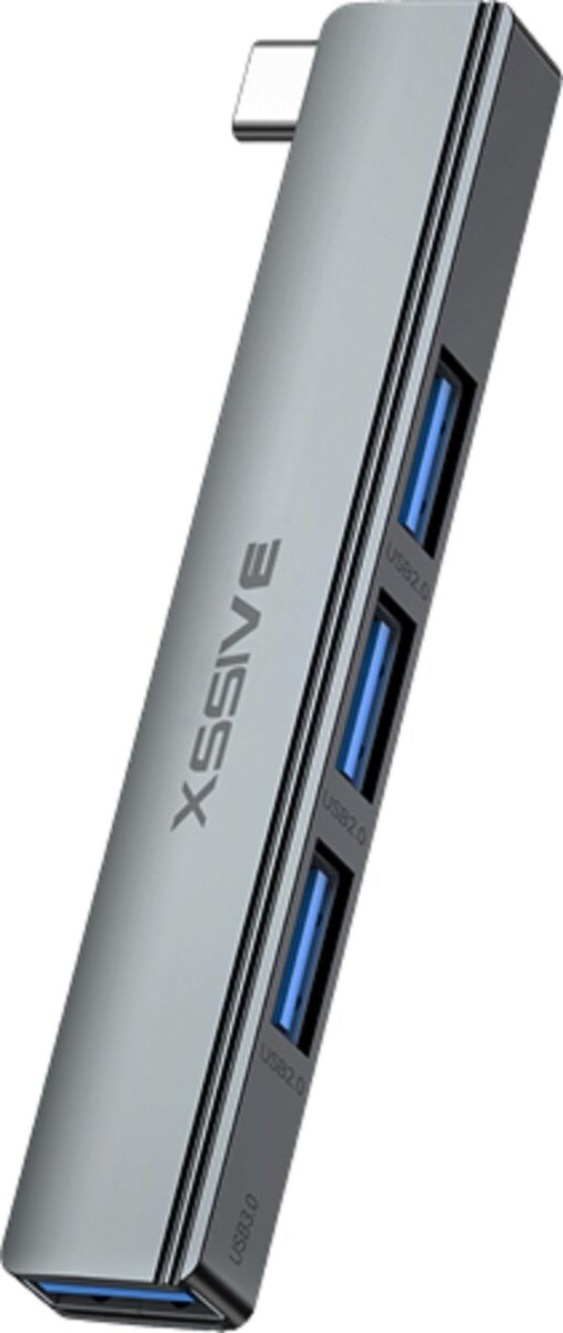 Rozbočovač USB 4v1 Xssive na USB-C