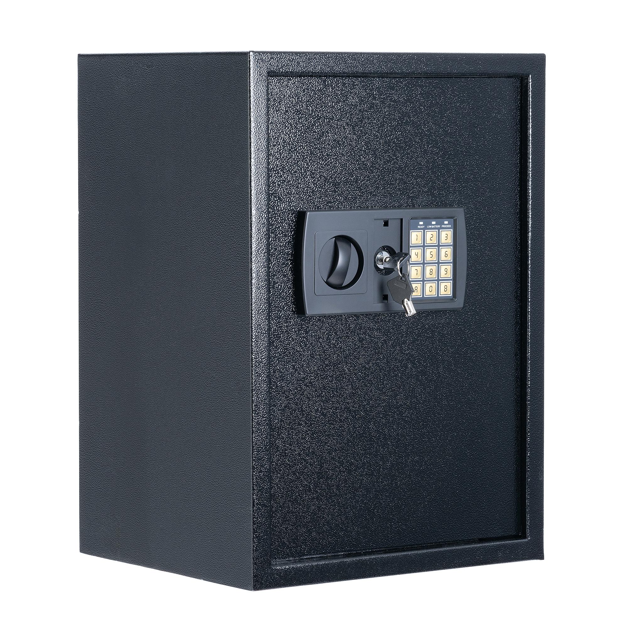 SEVICO XXL Tresor Wandtresor Möbeltresor für Zuhause Dokumententresor Geldschrank Wandsafe Geldschrank F3-CZ