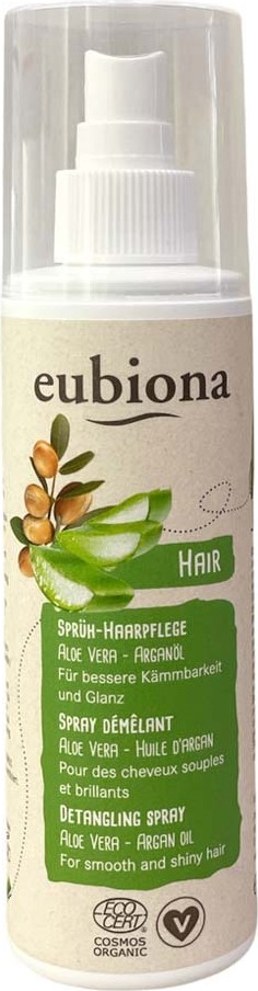 eubiona Sprüh-Haarpflege Aloe Vera-Arganöl 200 ml