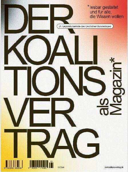 Medienbüro Oliver Wurm Der Koalitionsvertrag als Magazin 31113926_9783982362083