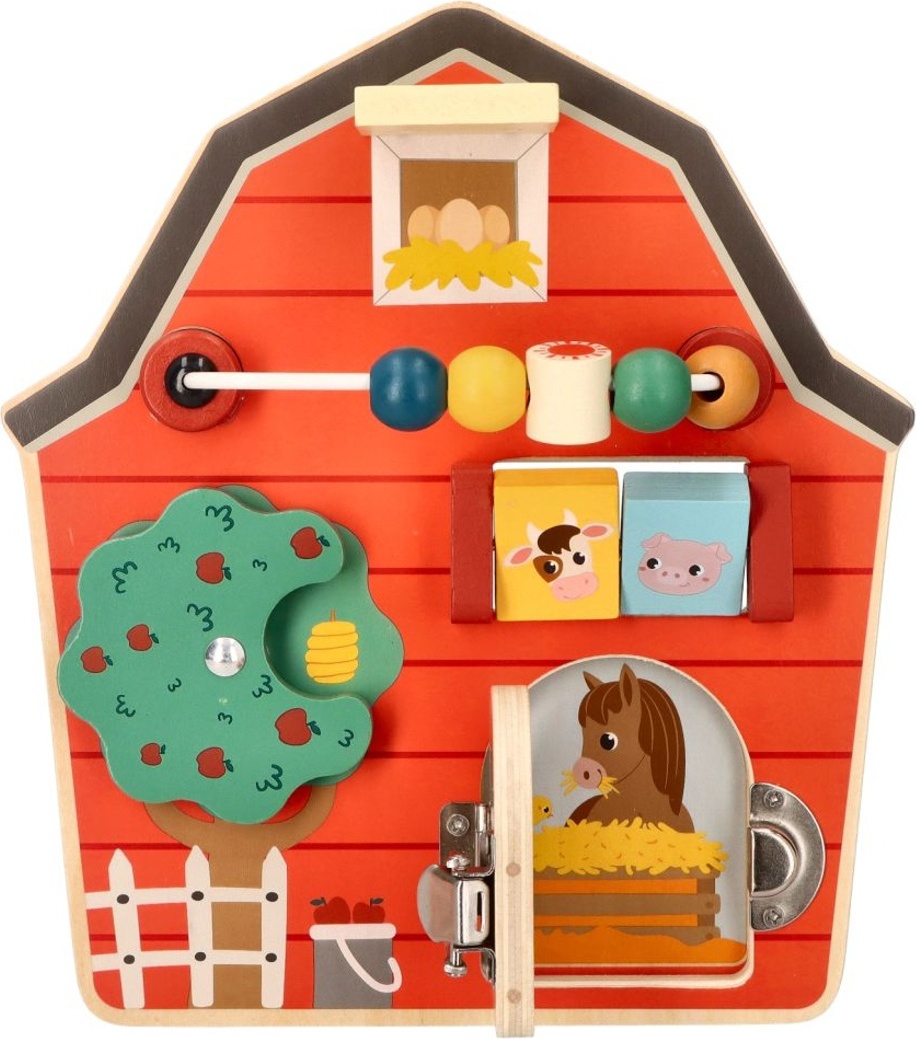 Adam Toys Scheune - Holztafel für Aktivitäten