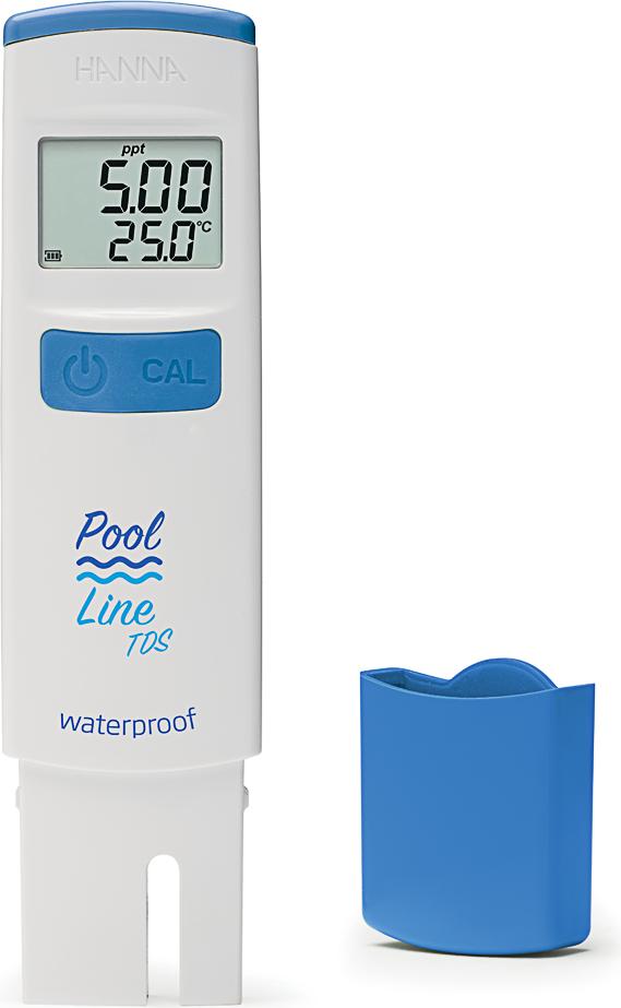 Kostengünstiger tds-tester, wasserdicht, atc, 10,00 g/l Hanna instruments HI983024