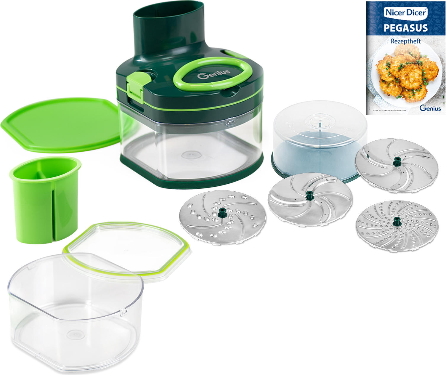 Elegantes Nicer Dicer Pegasus Fotos