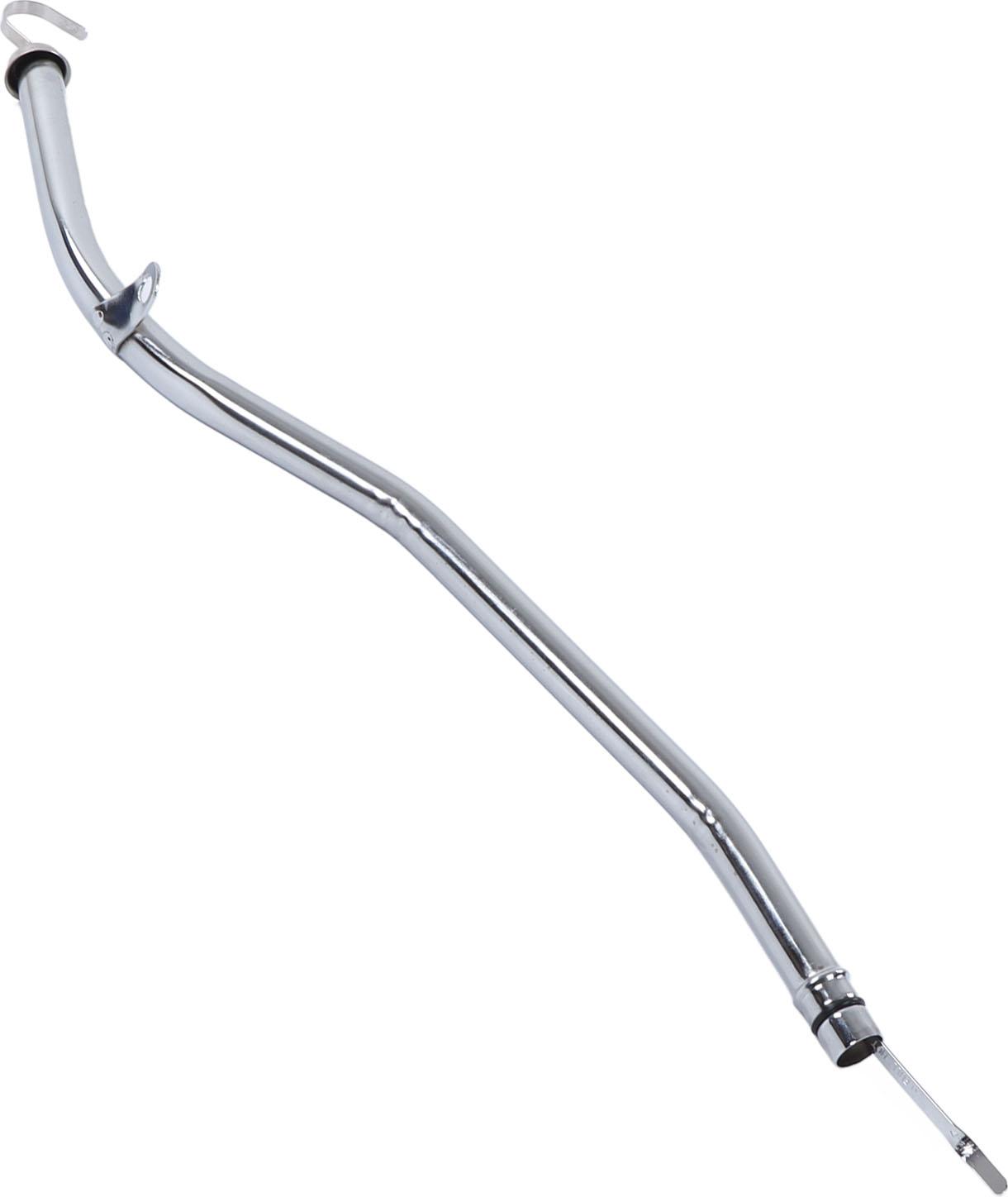 Gistuch 24-Zoll-Getriebeölmessstab, Edelstahl, genaues Messwerkzeug für Powerglide, Chrom-Silber