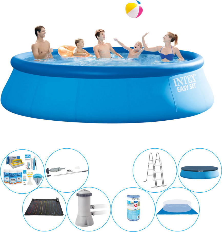 Príslušenstvo k bazénom Plus - Intex Easy Set Round 457x122 cm