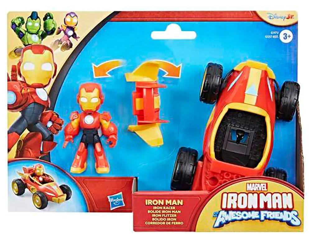 Hasbro Iron Man And His Awesone Friends Bolido Figur Kinder One Size