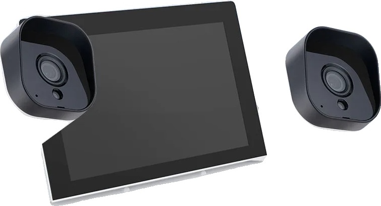 Bezdrôtový kamerový systém NVR, 7-palcový dotykový displej, rozlíšenie 3 MP HD, obojsmerný zvuk