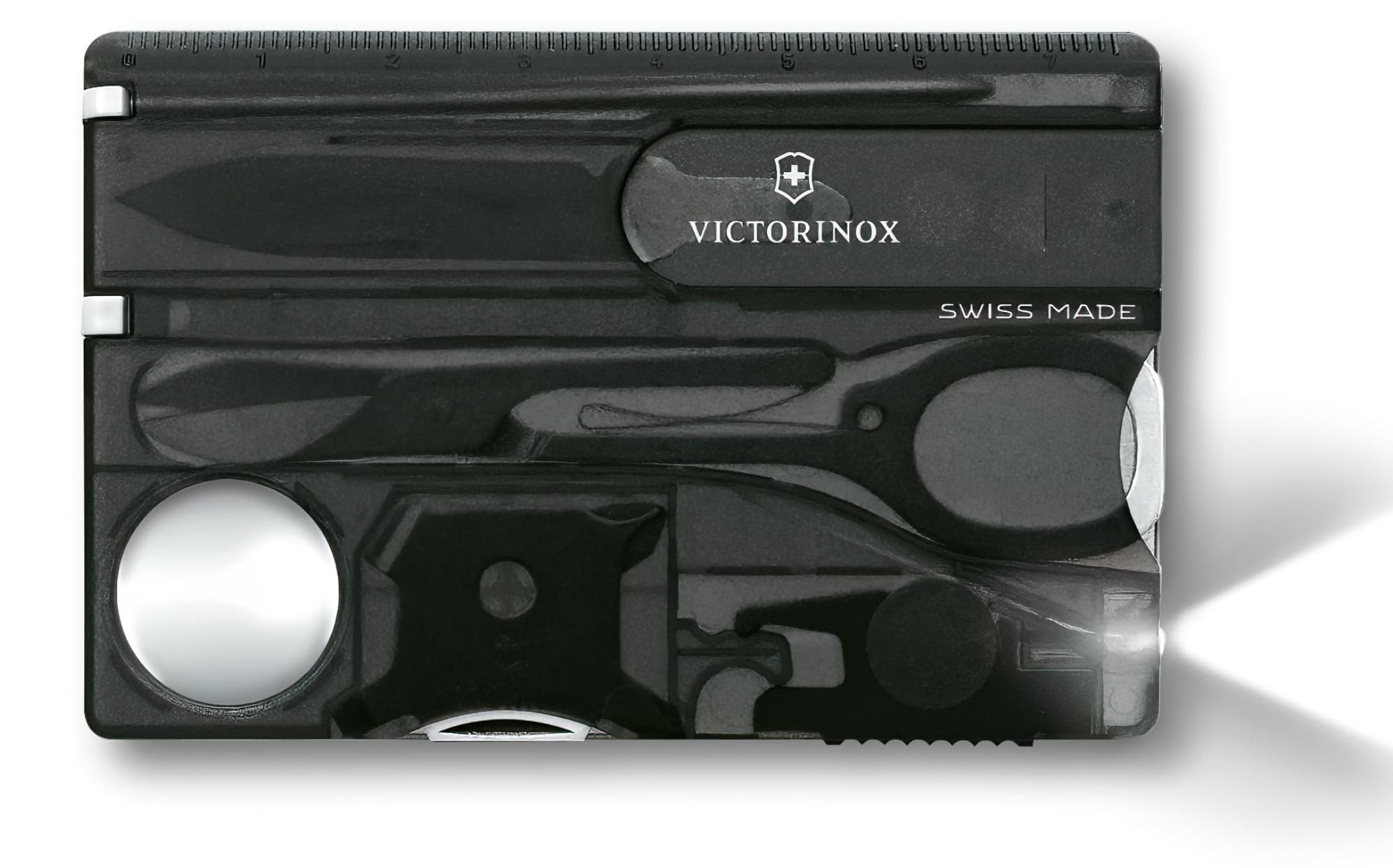 Victorinox Swiss Army Victorinox Swiss Card Lite Multitool, 13 Funktionen, LED-Licht, Schere