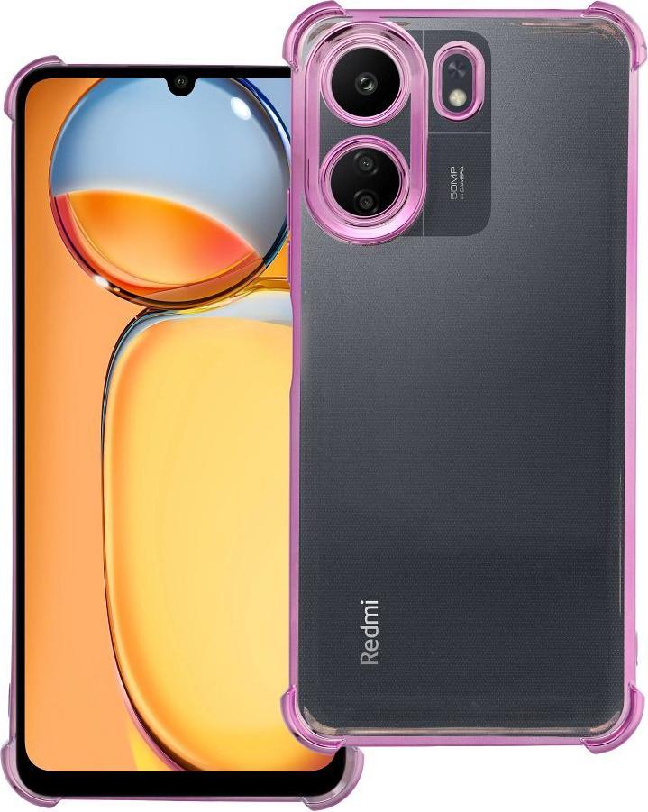 Puzdro ANTISHOCK ELECTRO pre XIAOMI 13C ružové