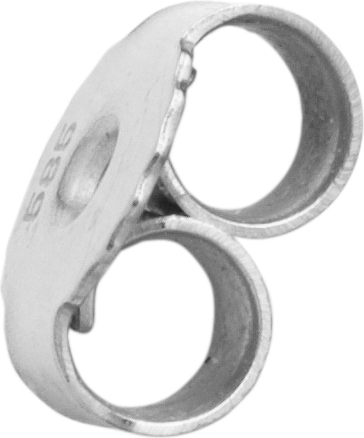 SELVA Ohrmutter Silber 925/- gestanzt Ø 5,00mm