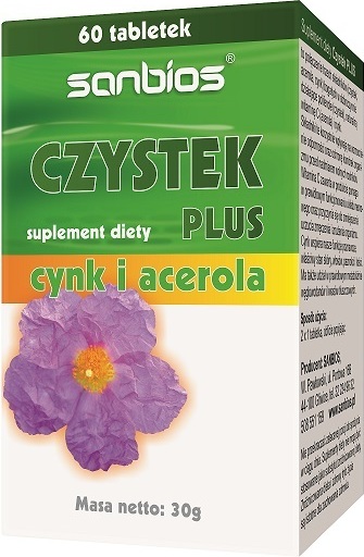 SANBIOS Czystek Plus 60 Tabletten