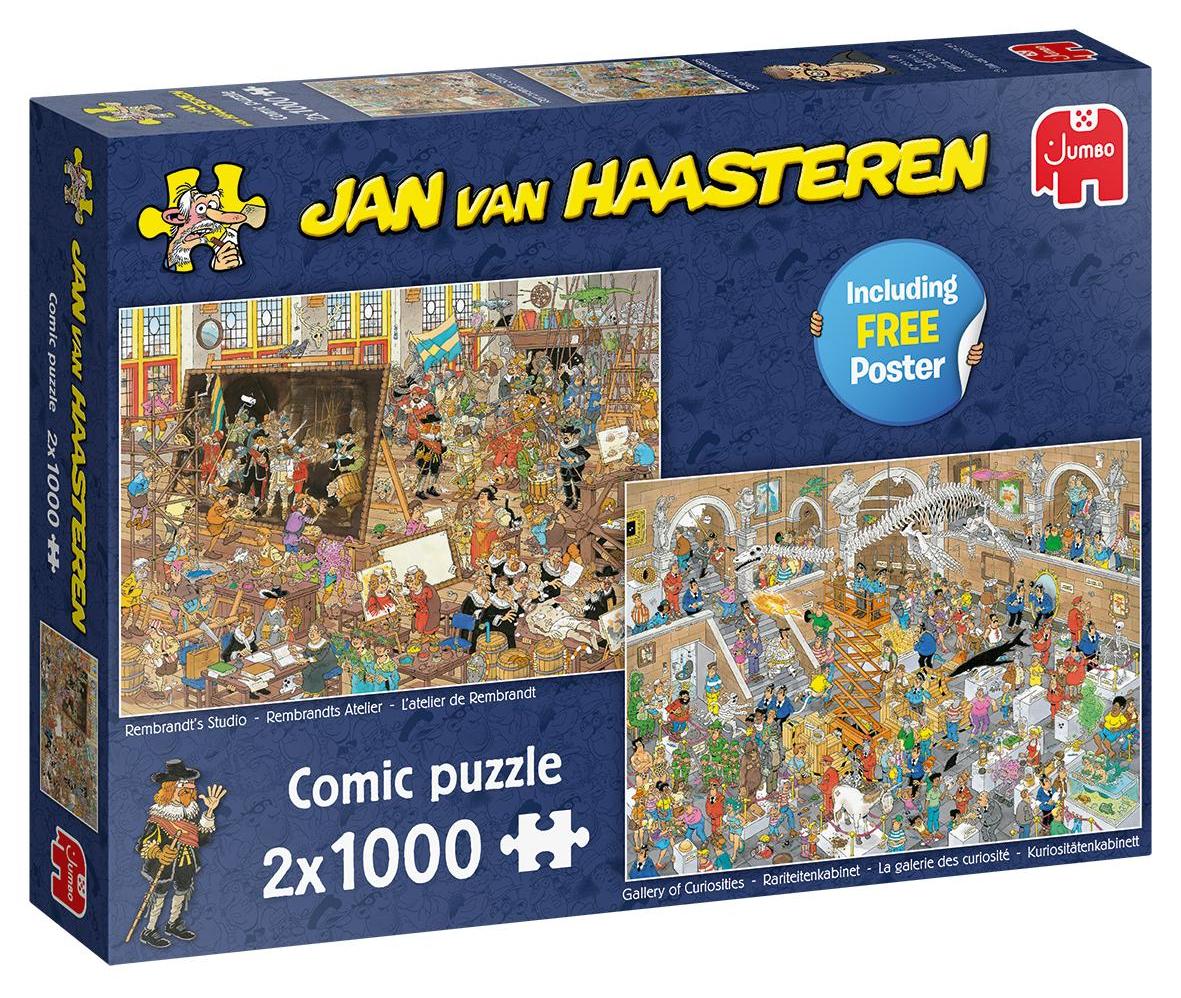 Jumbo Spiele JvH - Ein Ausflug ins Museum JvH - Ein Ausflug ins Museum - 2x 1000 Teile 20052