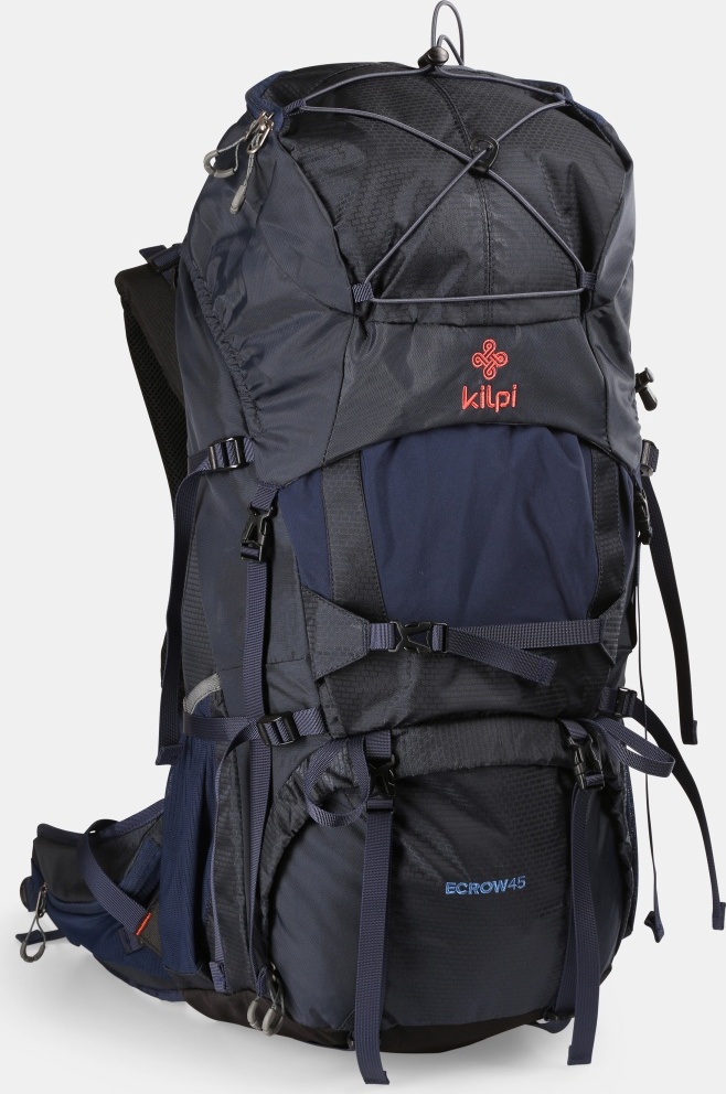 Wanderrucksack 45 L Kilpi ECROW 45-U, DUNKELBLAU, Größe UNI