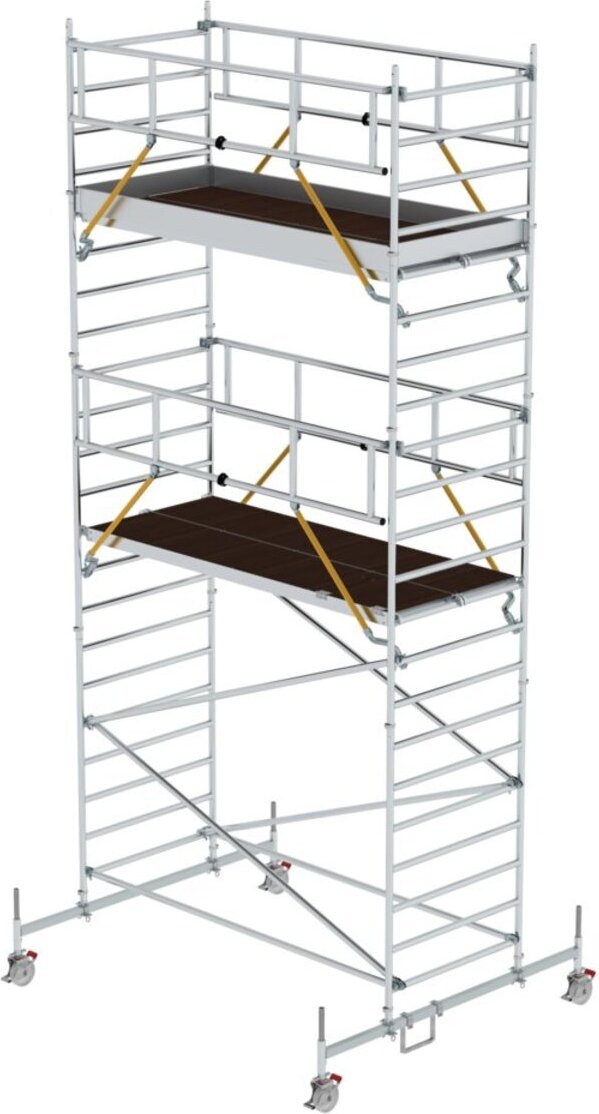 MUNK Rollgerüst SG mit Doppelplattform 1,35x3,00m Plattform 7,78m AH 175537