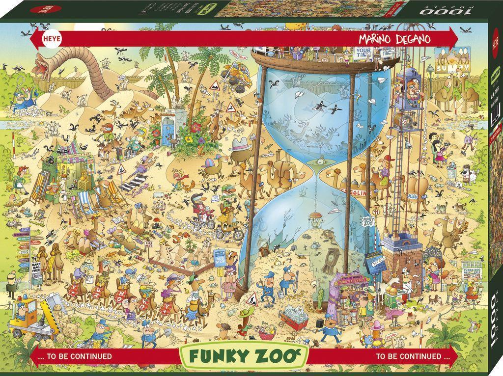 HEYE Puzzle ` len ZOO: Wü stenausstellung 1000 Puppen 300685