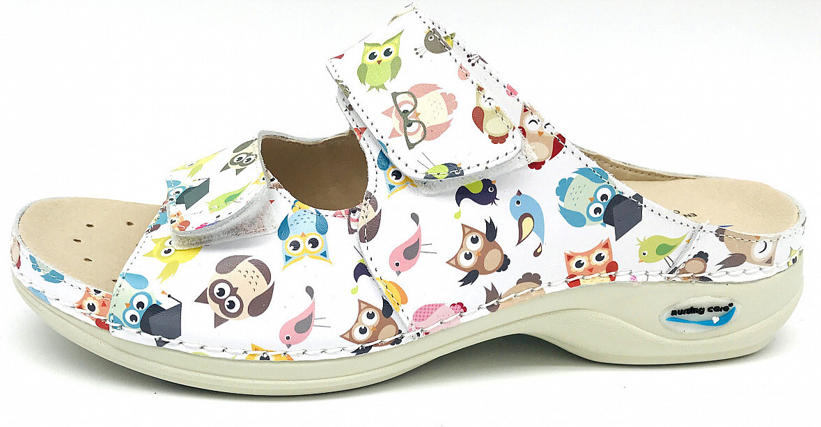 NURSINGSHOE´S nursing care Damen Pantolette in Weiß, Größe 39 WG8F57