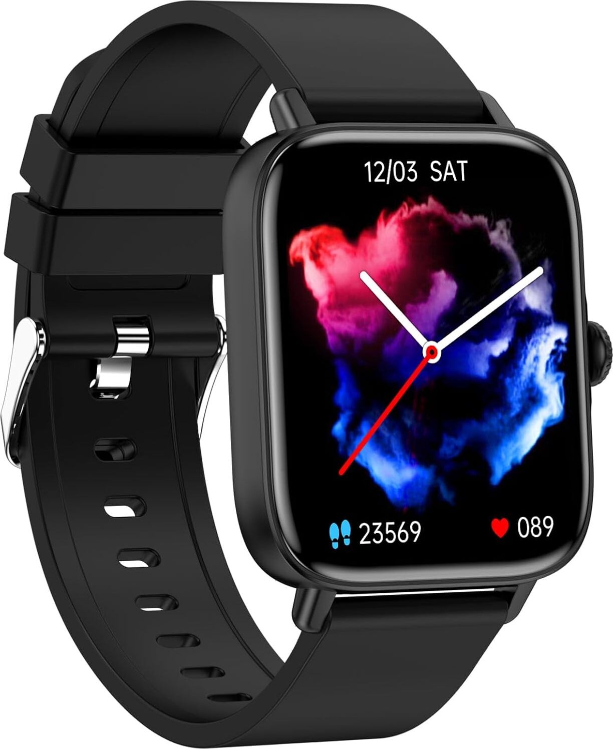 Muži Ženy Smartwatch, 1,70 palca Bluetooth volania Športový monitor srdcovej frekvencie Spánok Krokomer Kalórie Vodotesné stopky Zdieľané Android IOS