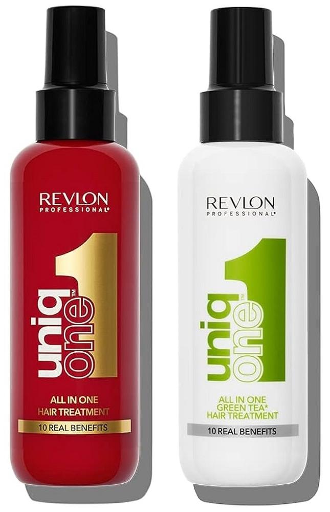 Revlon Uniq One Set All In One Hair Treatment 150ml + Green Tea Hair Treatment 150ml