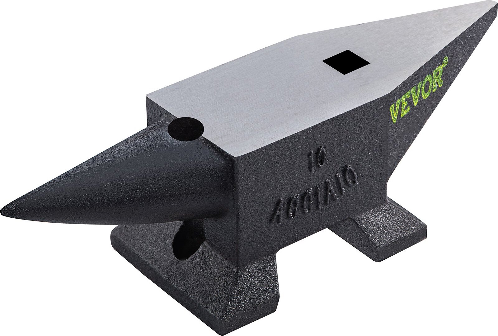 Zerbaco 10 kg Schmiedeamboss 55HRC Stahl Schmiedewerkzeug 35,3 x 11,3 x 16 cm Amboss mit einer Arbeitsfläche von 355 x 110 mm Ideal für Metallschmiede