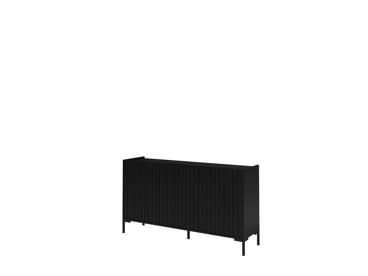 o-sofa Kommode Breite 150 cm Schwarz JLR02