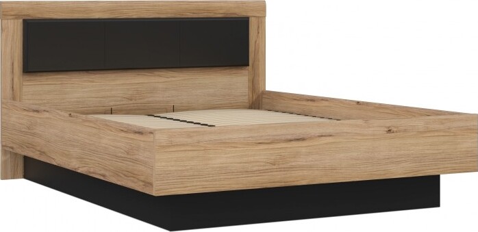 Furniture24 Bett Dalate JLTL2162 mit Lattenrost 160x200 cm und Bettkasten Bettrahemn Bettgetselle