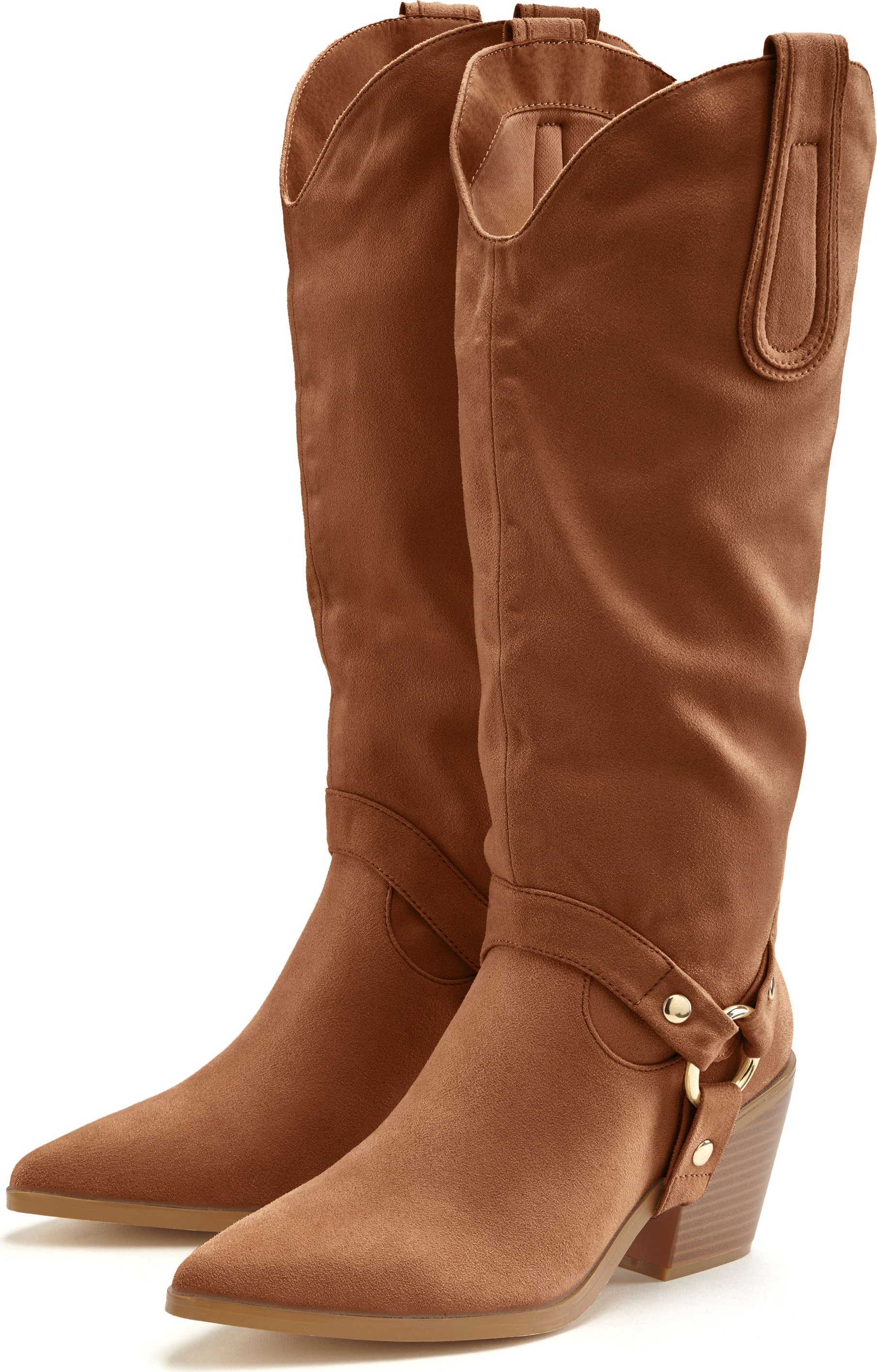 LASCANA Stiefelette camelfarben Größe 36 10534247_36