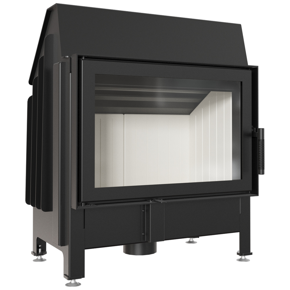 Oceľový krb Zibi 11 kW Ø 180