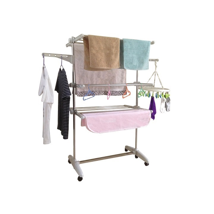 Kondela Trockner für Wäsche Verweigerung - Stahl / helles Lila