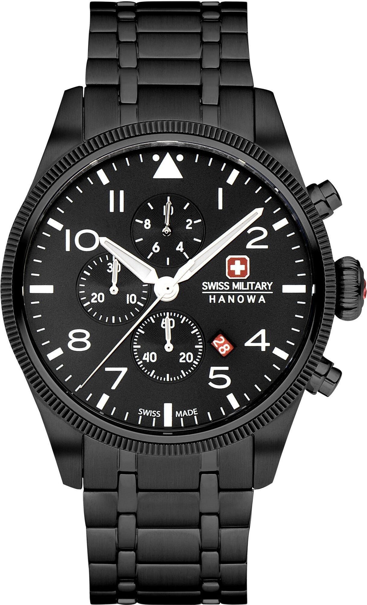 Swiss Military Hanowa - SMWGI0000431 - Náramkové hodinky - Pánske - Quartz - Thunderbolt Chrono
