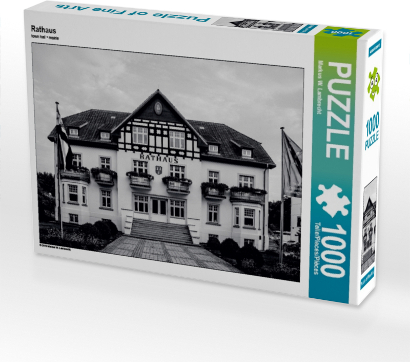 Calvendo Rathaus 1000 Teile Puzzle quer 640x480mm, W. Lambrecht Markus; 7457366