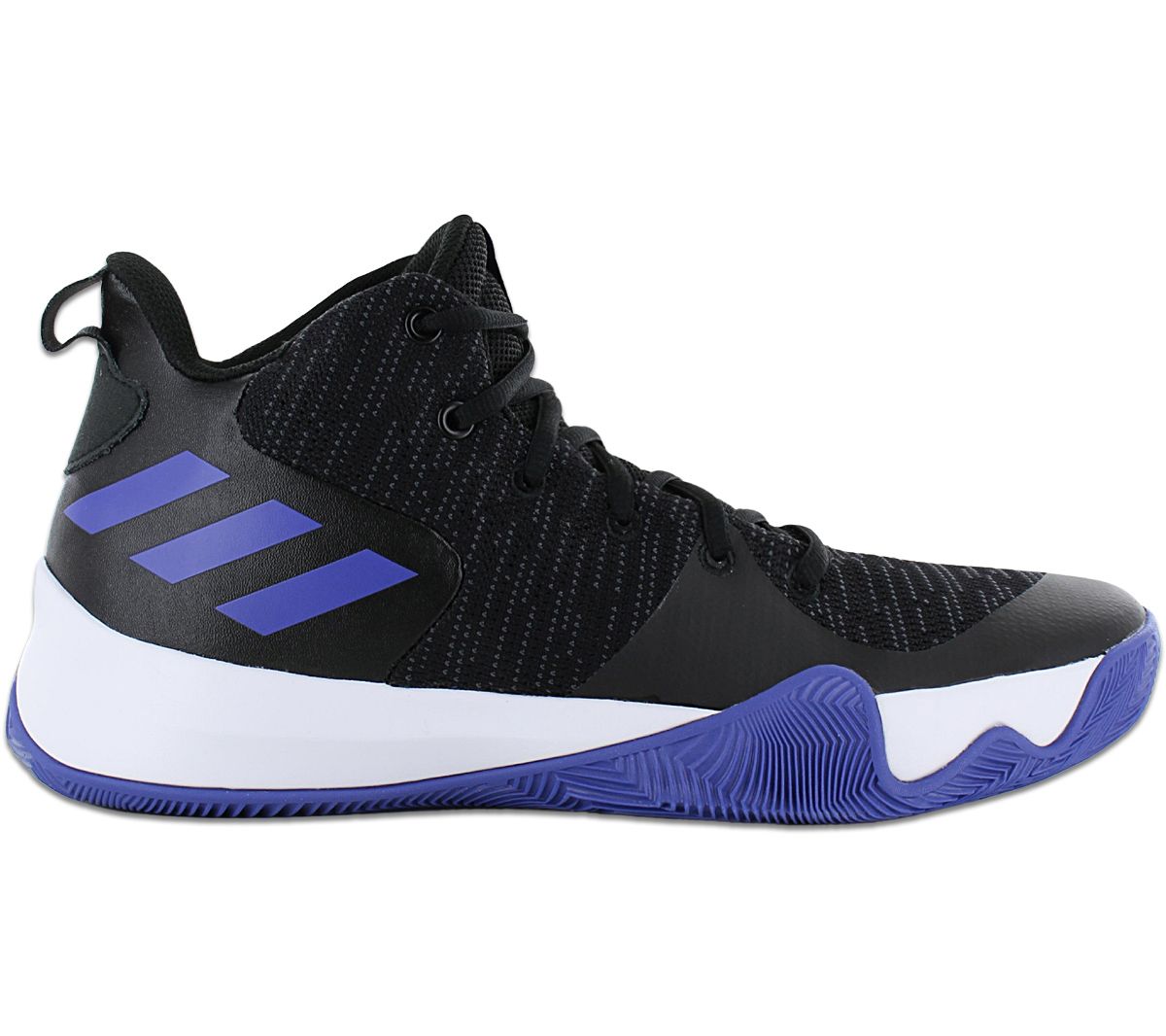 adidas Explosive Flash - pánska basketbalová obuv Black B43615 , veľkosť: EU 44 2/3 UK 10