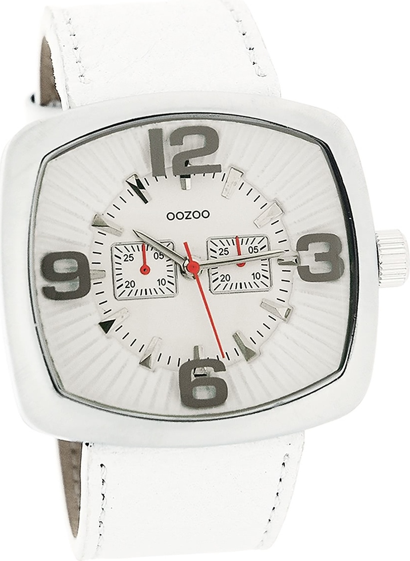 Oozoo dámske hodinky Hodinky analógové kožené biele D2UOC3261A