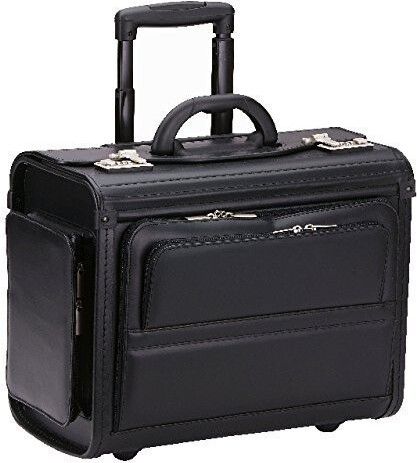 Dermata Dermata Pilotenkoffer Businesstrolley 48 cm 7056NY-schwarz