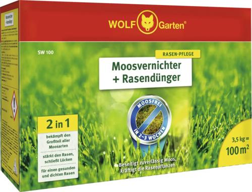 Moosvernichter + Rasendnger WOLF-Garten 3,5 kg / 100 m