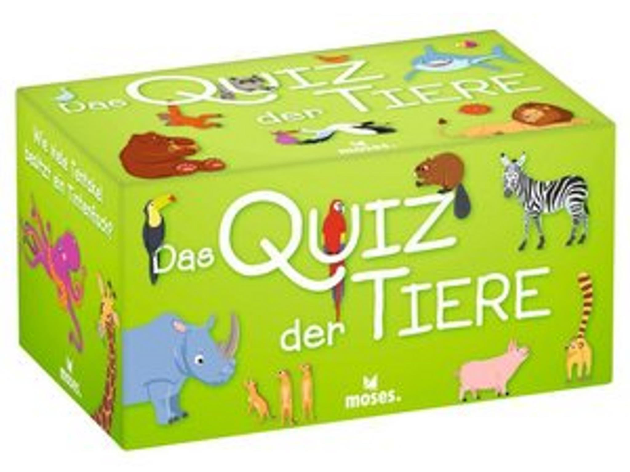 Moses Kinderbuchverlag Gm Das Quiz der Tiere M-90153