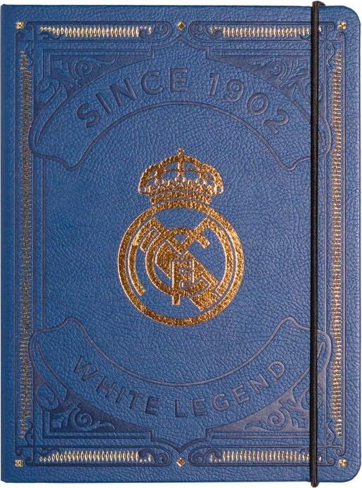 Northix Real Madrid A5-Notizbuch, , ideal zum Notieren