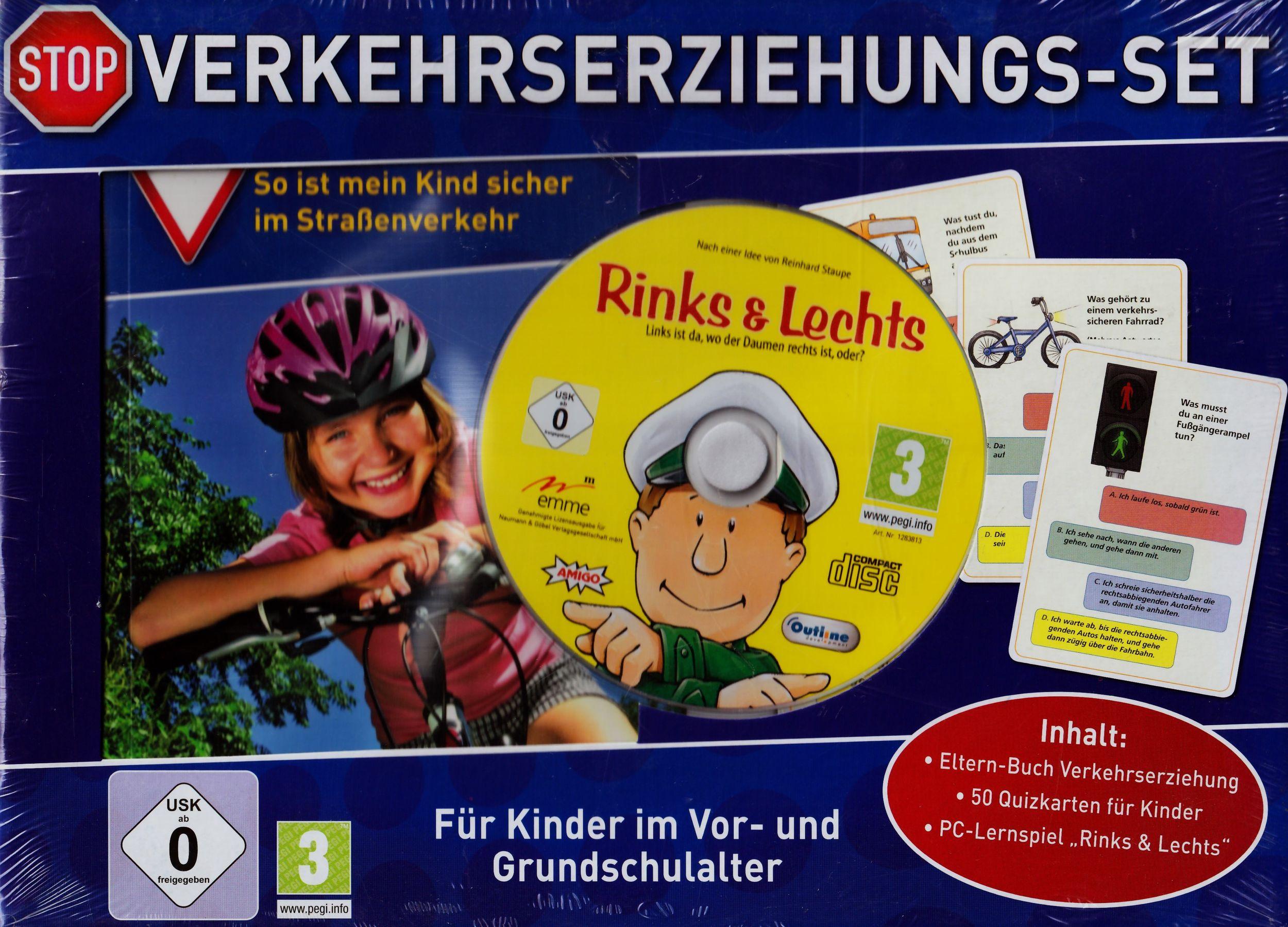 Naumann & Göbel Verlag Verkehrserziehung für Kinder Rinks und Lechts
