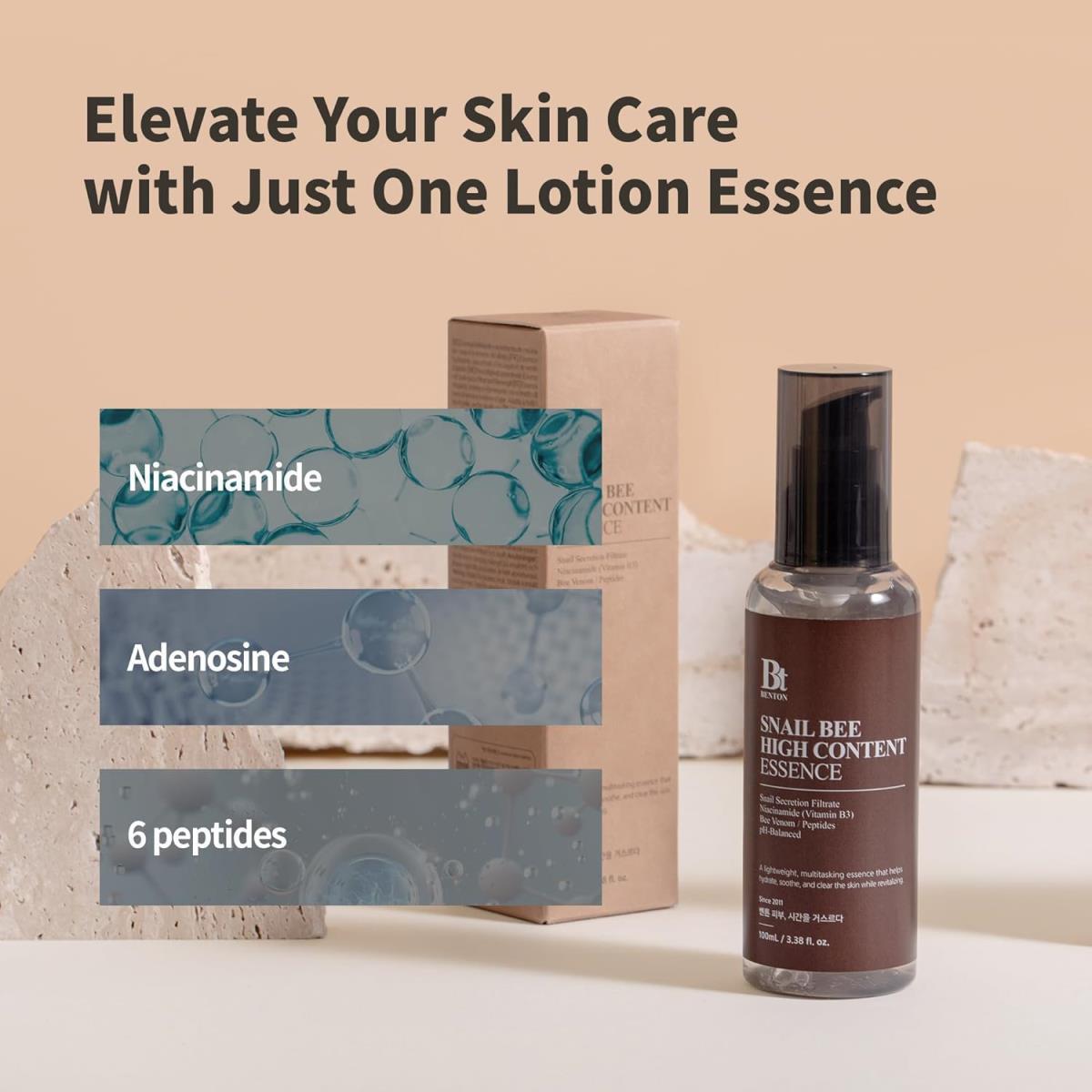 Ezekiel Benton Serum Snail Bee High Content Essence, 60 ml SNAIL BEE HIGH CONTENT Gesichtsessenz