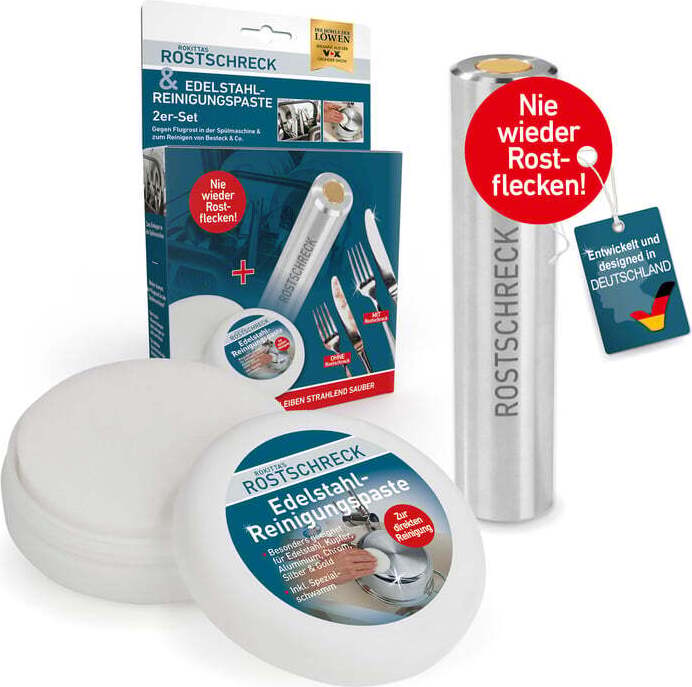 DS Produkte Rokitta Rostschreck & Edelstahlreiniger Set 2-tlg. Rokitta's Rostschreck