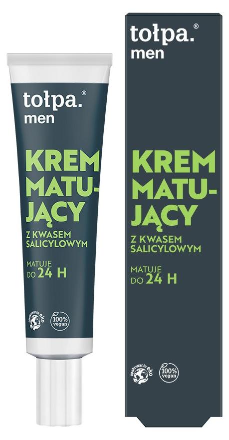 TOŁPA Men Mattierende Creme mit Salicylsäure 40 ml