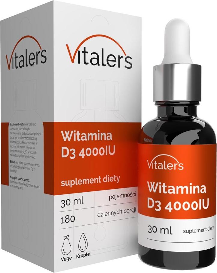 Vitaler's Vitaler’s Vitamin D3 4000 IE Tropfen – 30 ml VIT-0519
