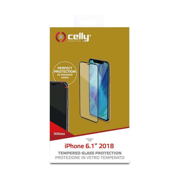 Celly 3D Glass Apple číra ochranná fólia na displej 1 kus(y)