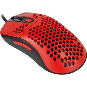 Arozzi Favo Gaming-Maus Rechts USB Typ-A Optisch 16000 DPI AZ-FAVO-BKRD