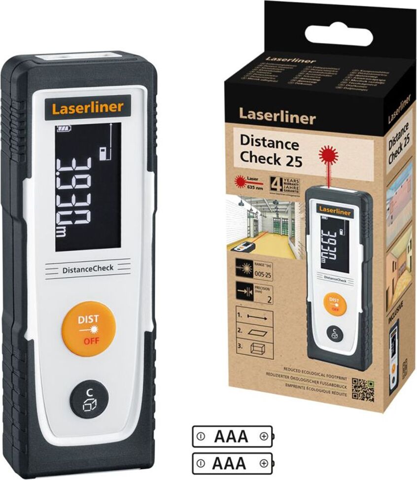 Laserliner DistanceCheck Laser range finder 25 m 080.805E