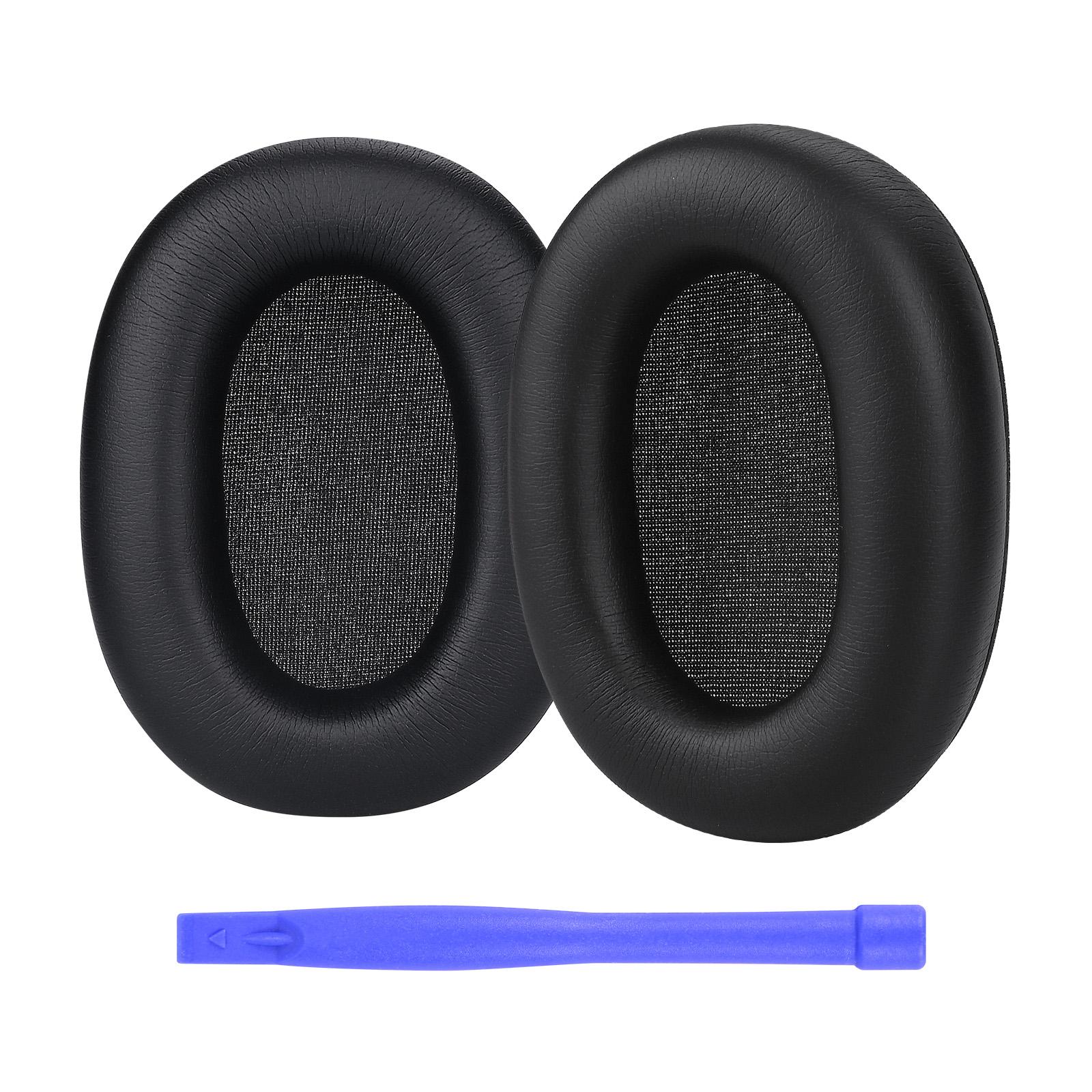 MMOBIEL Ersatz Ohrpolster für Sony WH-1000XM6 Noise Cancelling Kopfhörer - Schwarz SONY WH-1000XM6 Earpad - Black - 7627