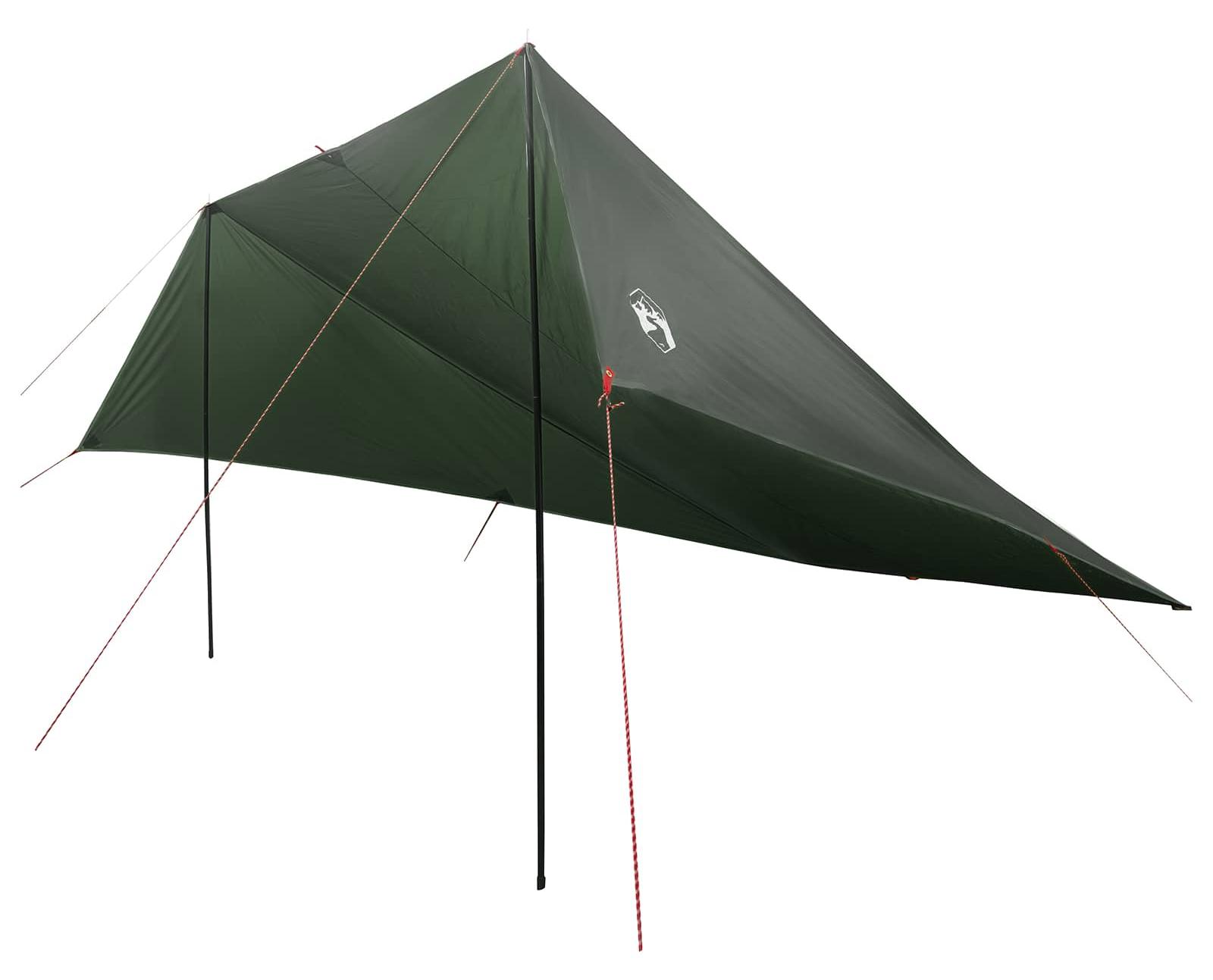 vidaXL Fahrzeugmarkise mit Dach Armeegrün 518 x 580 x 215 cm 42028558