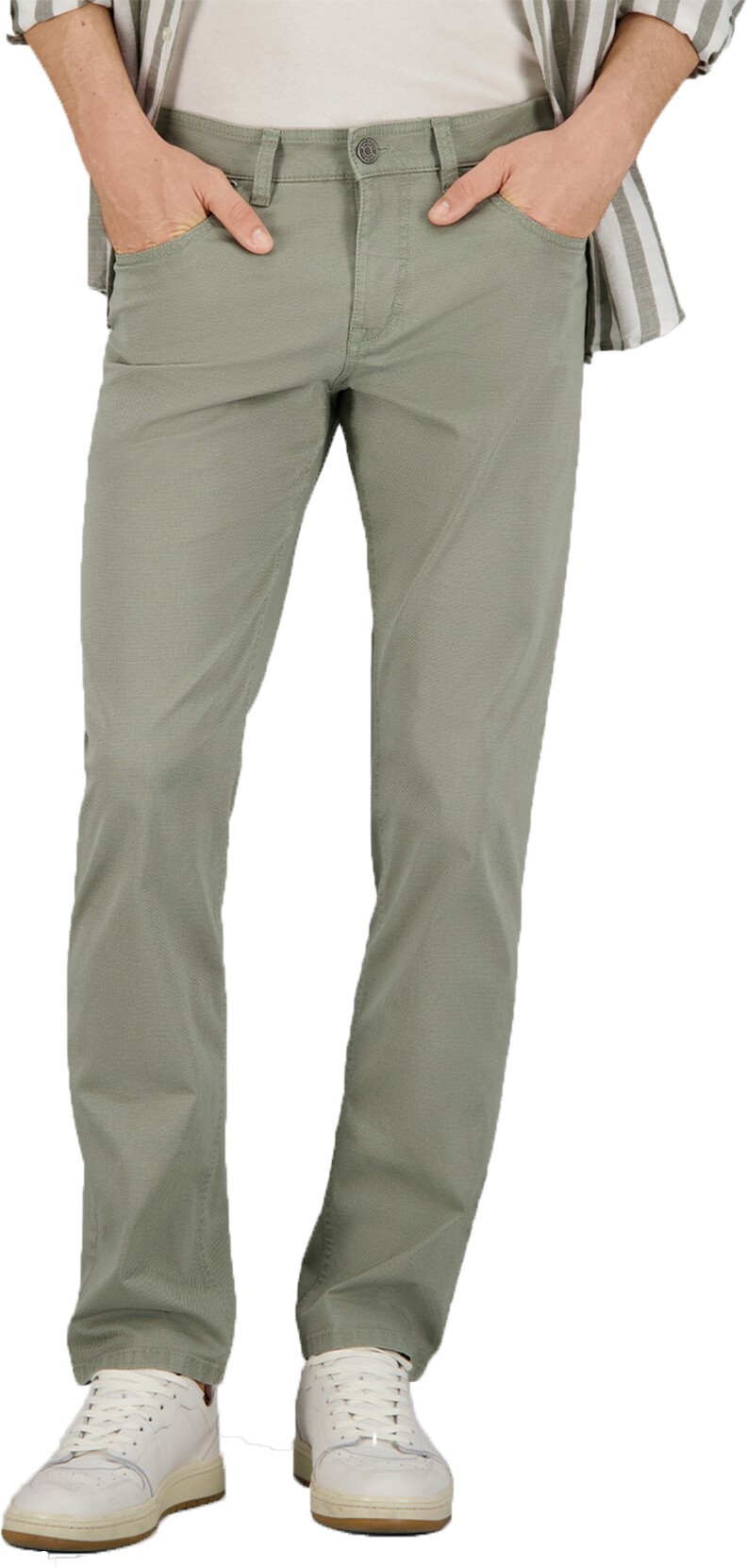 Gardeur Bill Jeans hellgrüne Baumwolle BILL-3 441001-1074